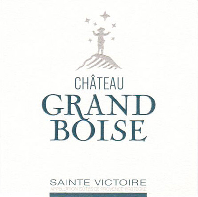 Label Chateau Grand Boise Cuvée Chateau Red