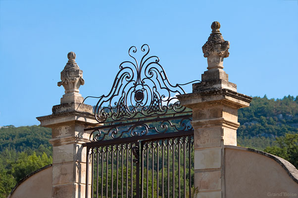 Château Grand Boise - Le portail