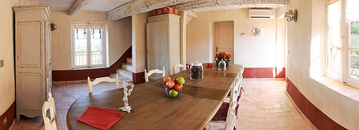 The Mas de Cabassude: Dining Room