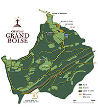 Map of Grand Boise estate