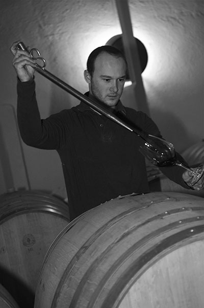 Yoann Aglietti, cellar master