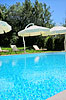 The swimming pool of the Bastide of Chateau Grand Boise