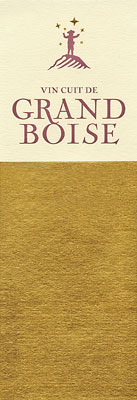 Label Chateau Grand Boise Le Vin Cuit